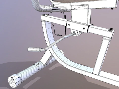 Sepeda Telentang Model 3D