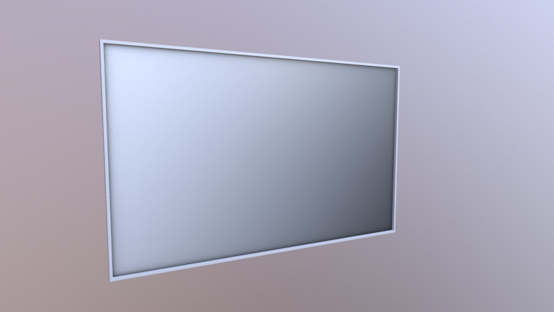 Steel Panel 3D Model .c4d .max .obj .3ds .fbx .stl .blend 