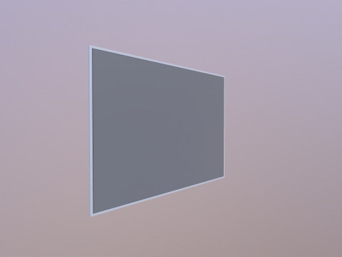 Steel Panel 3D Model