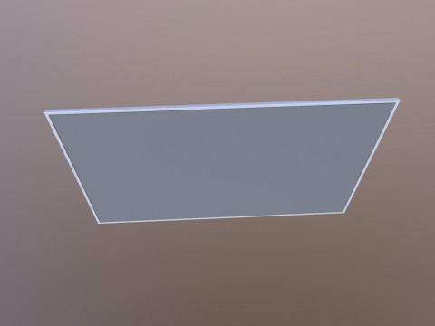 Steel Panel 3D Model