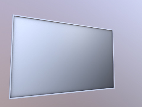 Steel Panel 3D Model