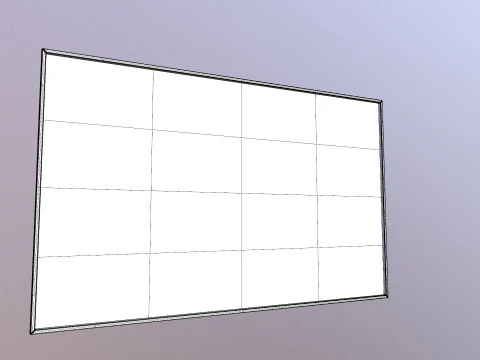 Steel Panel 3D Model