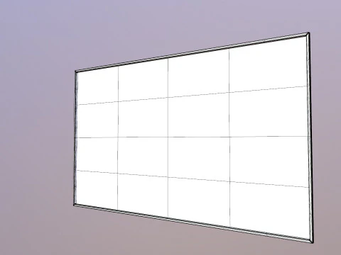 Steel Panel 3D Model