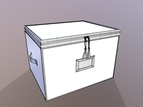 Storage Box 3D Model