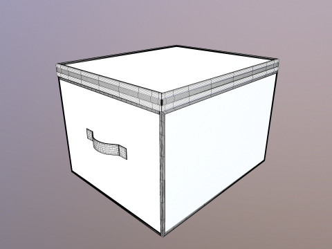 Storage Box 3D Model