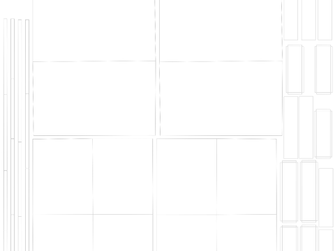 Mesa de centro de madera Modelo 3D