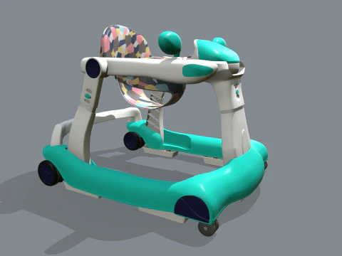 베이비워커 3D 모델