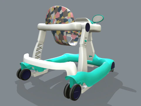 베이비워커 3D 모델