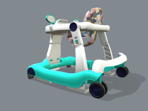 베이비워커 3D 모델