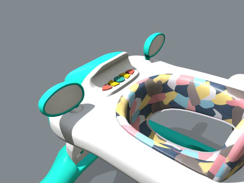 베이비워커 3D 모델