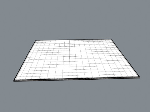 Banyo Paspası 3D Model