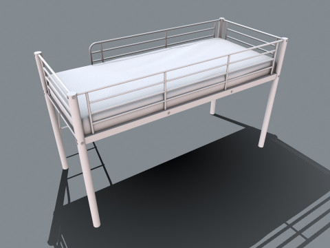 Lit superpos&eacute; Modèle 3D