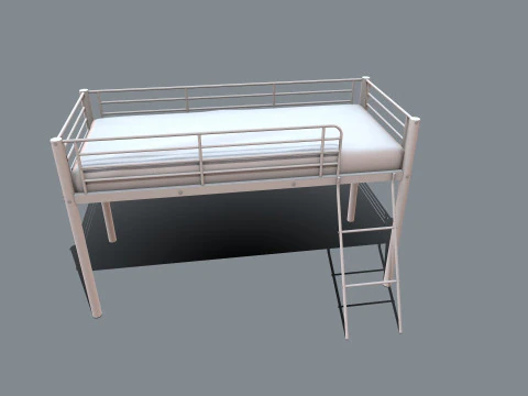 Bunk Bed 3D Model