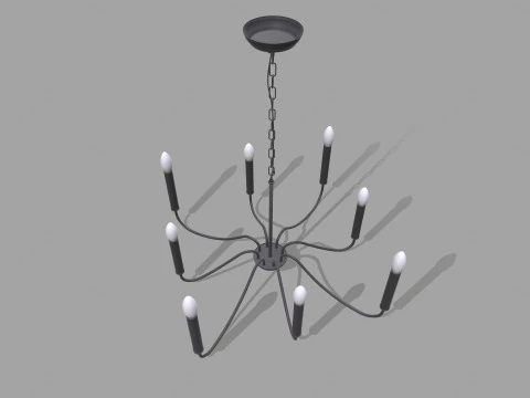 Chandelier 3D Model