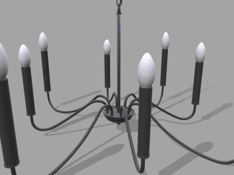 Chandelier 3D Model