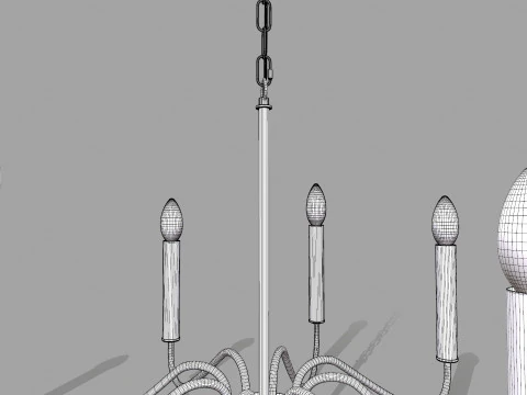 Chandelier 3D Model