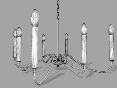 Chandelier 3D Model