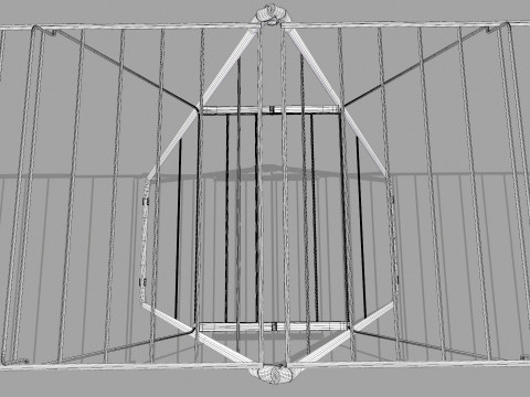 Cloth Drying Stand 3D Model