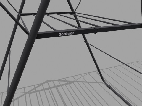 Cloth Drying Stand 3D Model