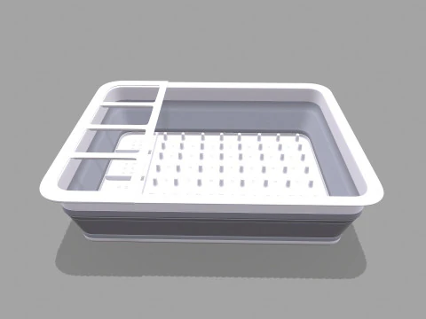 Dish Drain Rack 3D Model