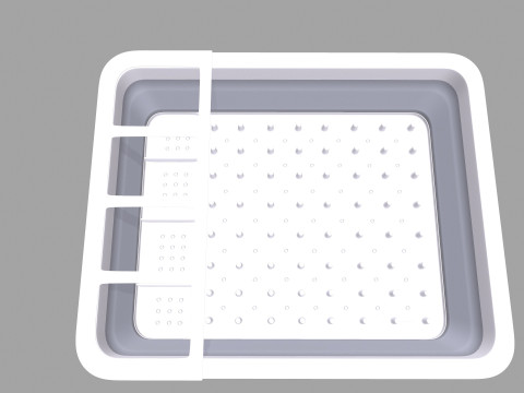 Dish Drain Rack 3D Model
