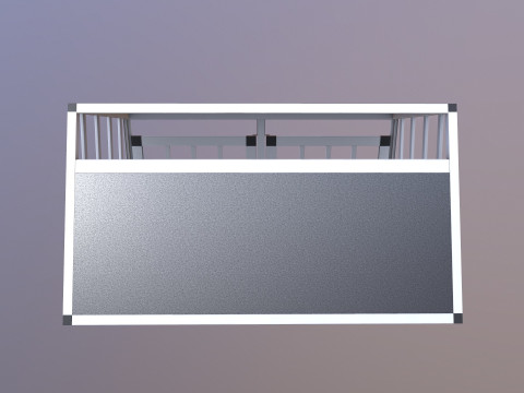 Gabbia per cani Modello 3D