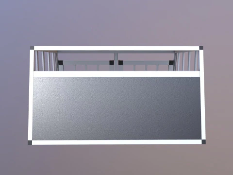 Dog Cage 3D Model
