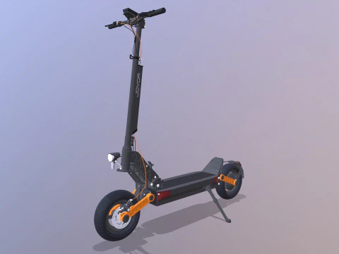 Elektrikli Scooter 3D Model