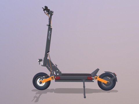 Electric Scooter 3D Model