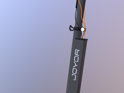 Electric Scooter 3D Model
