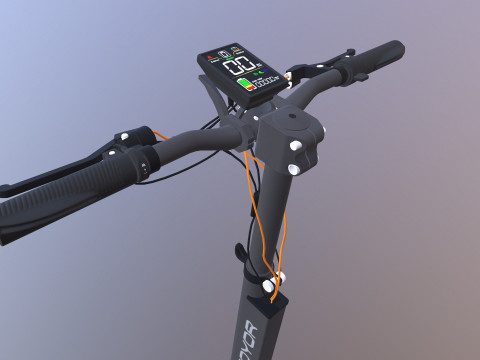 Electric Scooter 3D Model