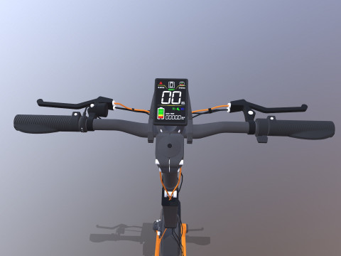 Electric Scooter 3D Model