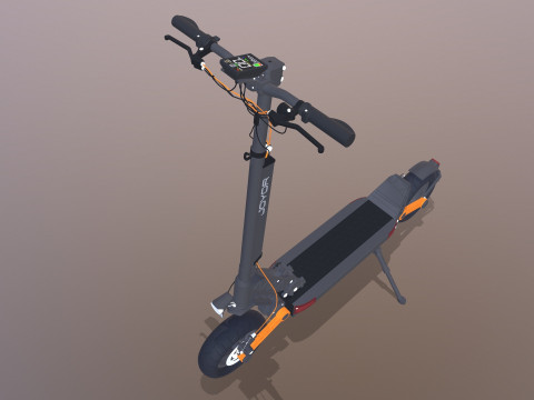 Electric Scooter 3D Model