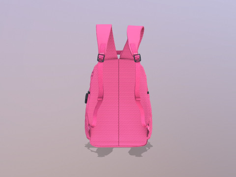 Школьная сумка 3D Модель