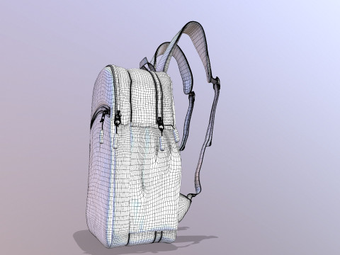 Школьная сумка 3D Модель