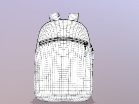 Школьная сумка 3D Модель