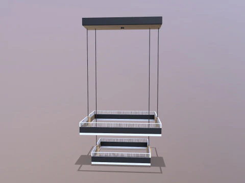 Світлодіодний підвісний світильник 3D Модель