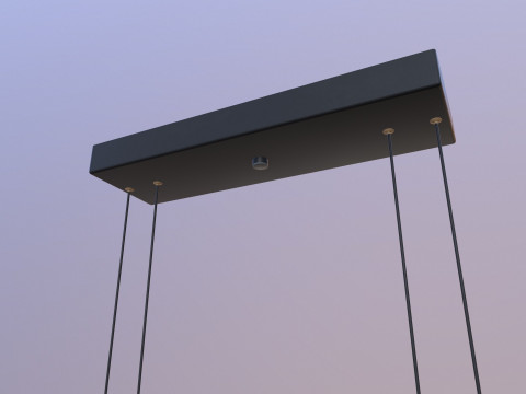 LED Pendant Light 3D Model