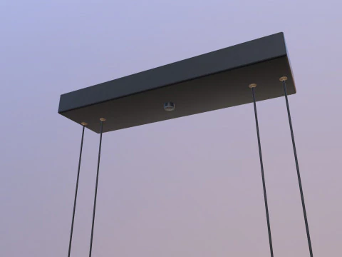 Світлодіодний підвісний світильник 3D Модель