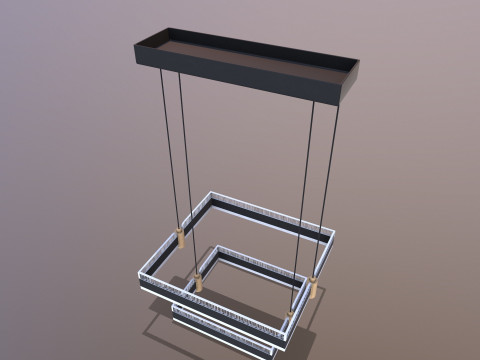 LED Pendant Light 3D Model