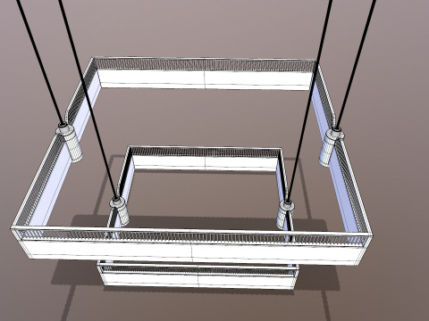 LED Pendant Light 3D Model