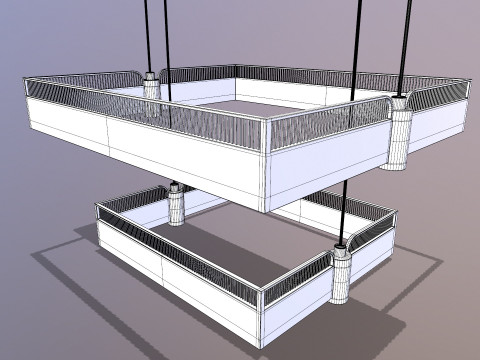 LED Pendant Light 3D Model