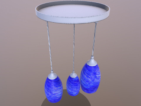Светодиодный подвесной светильник 3D Модель