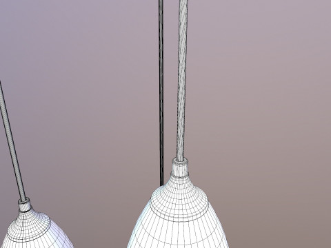 Светодиодный подвесной светильник 3D Модель