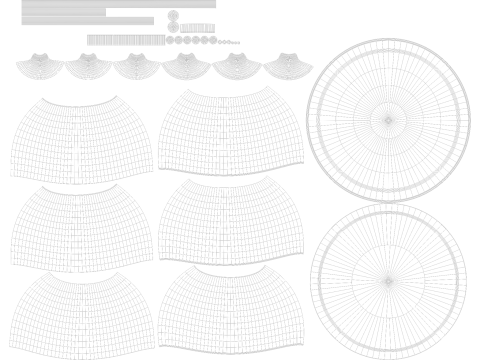 Светодиодный подвесной светильник 3D Модель