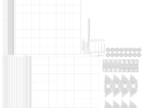 Mirror in Steel Frame 3D Model