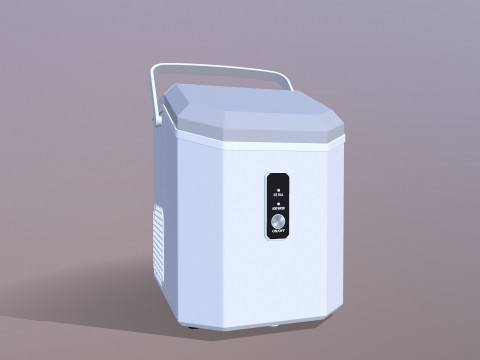 휴대용 제빙기 3D 모델