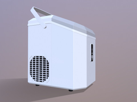 휴대용 제빙기 3D 모델
