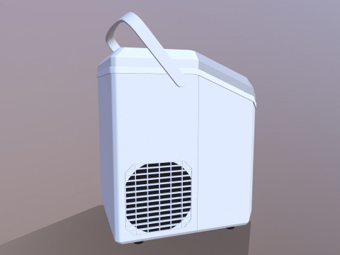 휴대용 제빙기 3D 모델
