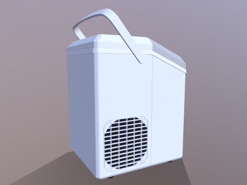 휴대용 제빙기 3D 모델